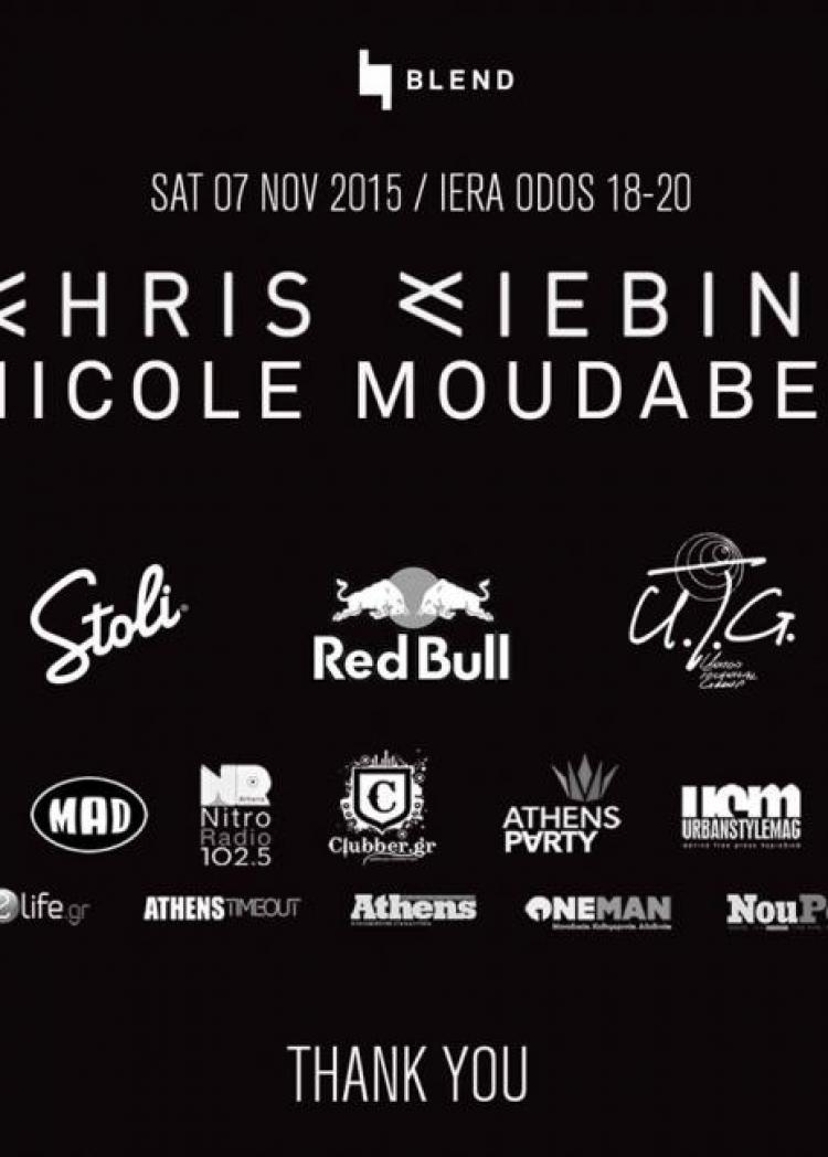 Blend presents Chris Liebing & Nicole Moudaber Blend presents Chris Liebing & Nicole Moudaber